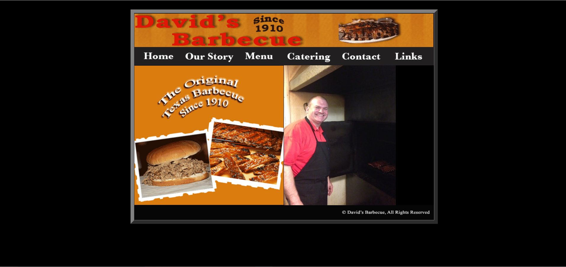 The old David's home page