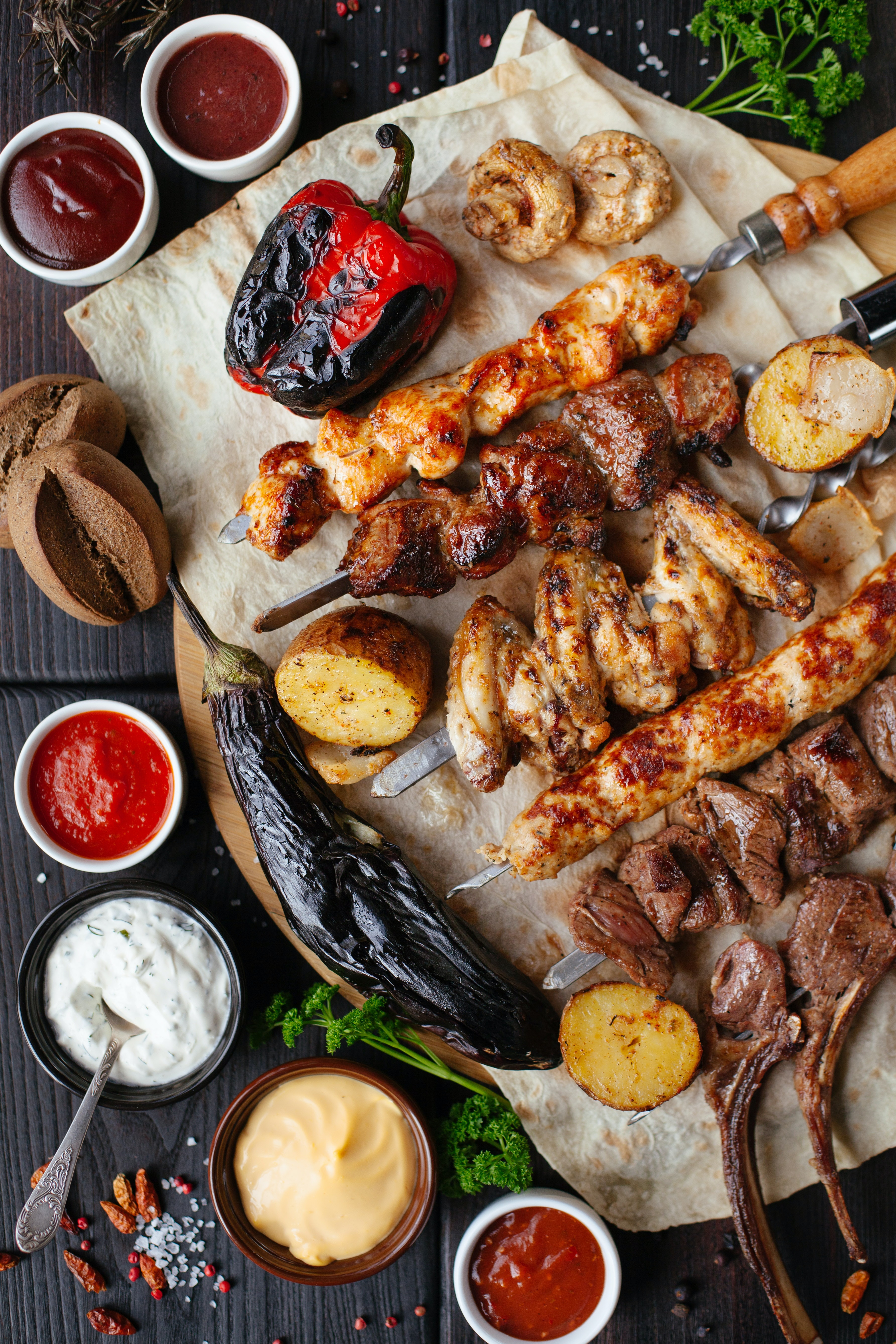 Generic image of Barbeque food